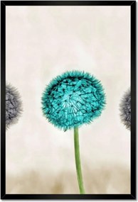 Poszterek keretben 40x60 Kék pitypang