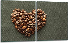 7in1 2x Üveg Tűzhelyvédő Főzőlap 40x52 Szív