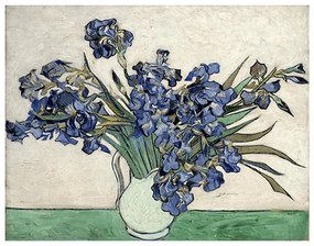 Vincent van Gogh - Irises 2 festményének másolata, 40 x 26 cm