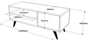TV szekrény Cd1-A