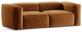 Téglavörös kanapé 224 cm Bergano – Cosmopolitan Design
