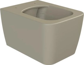 CeraStyle HERA fali WC - MATT BÉZS - rimless - perem nélküli - rejtett szerelésű