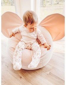 Világos rózsaszín gyerek babzsák Ears – The Brooklyn Kids