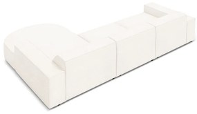 Bézs buklé szövet sarokkanapé (jobb oldali) Jodie – Micadoni Home