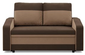 Hewlet kanapé, szövet anyag, barna