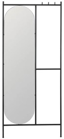 Fali tükör fogassal 70x160,5 cm – Ixia