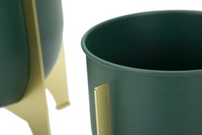 Vázatartó grent lapkészlet 2 db ø 24,5x26-19x21cm