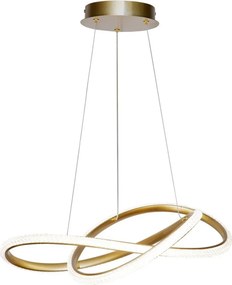 Italux Almera PND-64728-GD Függőlámpa 1x32W/LED 3000K/4000K/6000K IP20