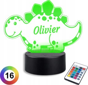 Ajándék Újszülött Led Éjjeli Lámpa Íróasztal Dinoszaurusz Név Gyerekeknek