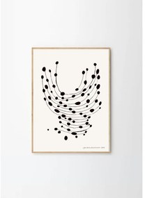 Poszter 30x40 cm Dancing Dots – Leise Dich Abrahamsen – The Poster Club