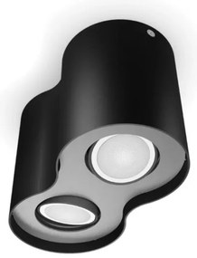 Philips - LED Dimmelhető spotlámpa Hue PILLAR 2xGU10/4,2W/230V + távirányító fekete