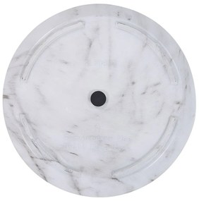 Virágtartó ⌀ 35 cm Valty (fehér). 1079945