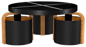 Felületre szerelhető csillár JONKO 3xE27/60W/230V