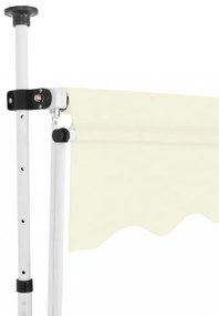 kézzel feltekerhető napellenző krém, 150 cm