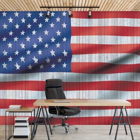 Fotótapéta - Amerikai zászló (152,5x104 cm)