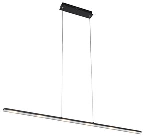 Design lógólámpa fekete, LED-del és érintőképernyős fényerőszabályzóval - Platina