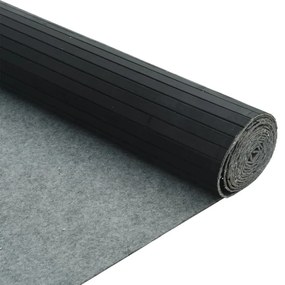 fekete bambusz térelválasztó 165 x 800 cm