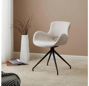 Eglo 424706 - Étkezőszék BULACAN 82x58 cm krémes/fekete