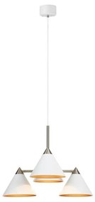 Markslöjd 108077 - Csillár zsinóron KLINT 4xE14/40W/230V fehér