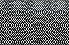 vidaXL ARAKIL fekete-fehér PP kültéri szőnyeg 190 x 290 cm
