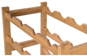 G21 Bambusz borosállvány, 8 palackos