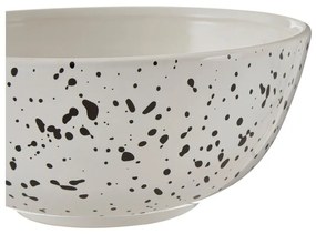 Krémszínű kerámia szervírozó tál ø 25 cm Speckled – Premier Housewares
