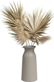 Bézs kerámia kézzel készített váza (magasság 30 cm) Bia – Artevasi