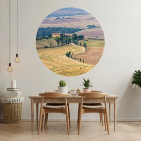 PIPPER. Textil kör alakú falmatrica "Toszkána" Méret: 120cm