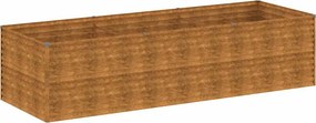 vidaXL corten acél kerti magaságyás 290x100x69 cm