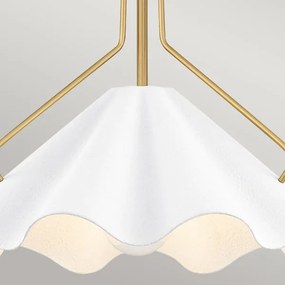 Quoizel QZ-MEJIA-1P-S-AB - Csillár rúdon MEJIA 1xE27/60W/230V átm. 35,6 cm réz