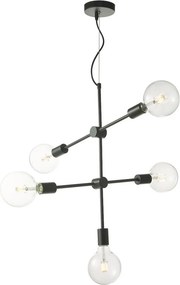 Dar Lighting YONAH YON0522 Függőlámpa 5x60W/E27