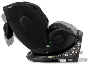 OSANN - Autósülés ONE 360 Klimax i-Size 40-150 cm Teljesen fekete