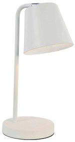 Viokef LYRA asztali lámpa, fehér, E14 foglalattal, VIO-4153100