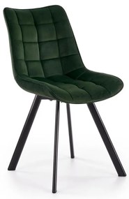 COMORO étkezőszék, 1 db, sötétzöld