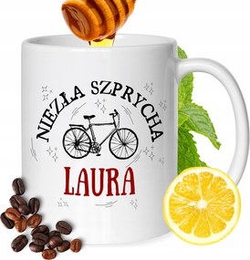 Bögre Laura Barátnő Feleség Ajándék Nyomtatott Fehér 330ml