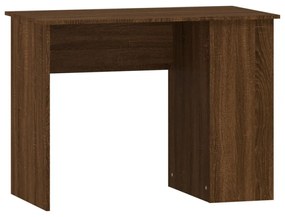 barna tölgyszínű szerelt fa íróasztal 100 x 55 x 75 cm