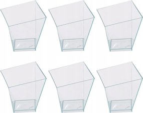 6x Poharak Poharak Desszert tárolók Snackek Desszert előételek