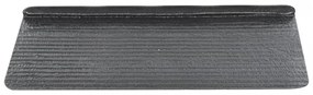 15 db szürke öntapadó lépcsőszőnyeg 65x24,5x3,5 cm