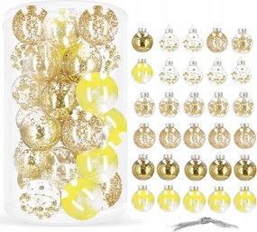 Karácsonyfadísz Szett 30 Db-os Karácsonyfadísz Medál Díszek