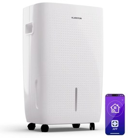 Klarstein DryFy Pro Connect Smart, Párátlanító, WiFi, Kompresszor, 60l/24 h, 45-65 m²