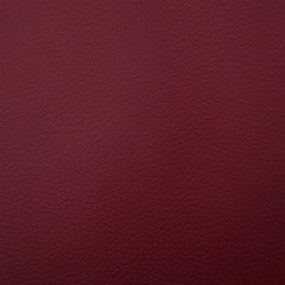 vörösbor színű műbőr pad 139,5 cm
