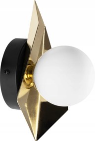 Fali Lámpa Arany Gömb Fekete Arany Fali Lámpa Modern Menetes G9