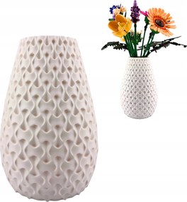 Lyra Fehér virágváza, Lego Icons Botanicals, szárított kompozíciók