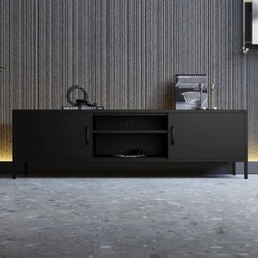 XL ROSARIA RTV SZEKRÉNY – FEKETE (1700 x 400 x 500)