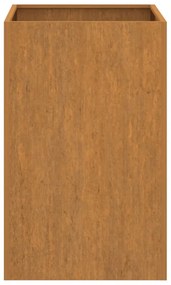 corten acél növénytartó 52x48x75 cm
