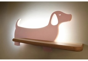 Rózsaszín gyerek lámpa Dog – Candellux Lighting
