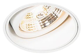 Modern beépített reflektor fehér keret nélküli - Impact 70