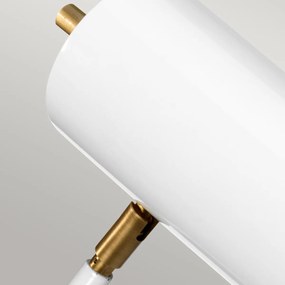 Elstead modern skandináv asztali lámpa quinto white fehér sárgaréz elsquinto-tl-wab