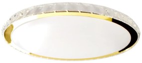 LED Dimmelhető mennyezeti lámpa LAYLA LED/50W/230V 3000/4000/6000K arany + távirányító