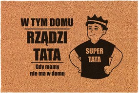 Lábtörlő Ebben A Házban Apa Uralkodik Apák Napja